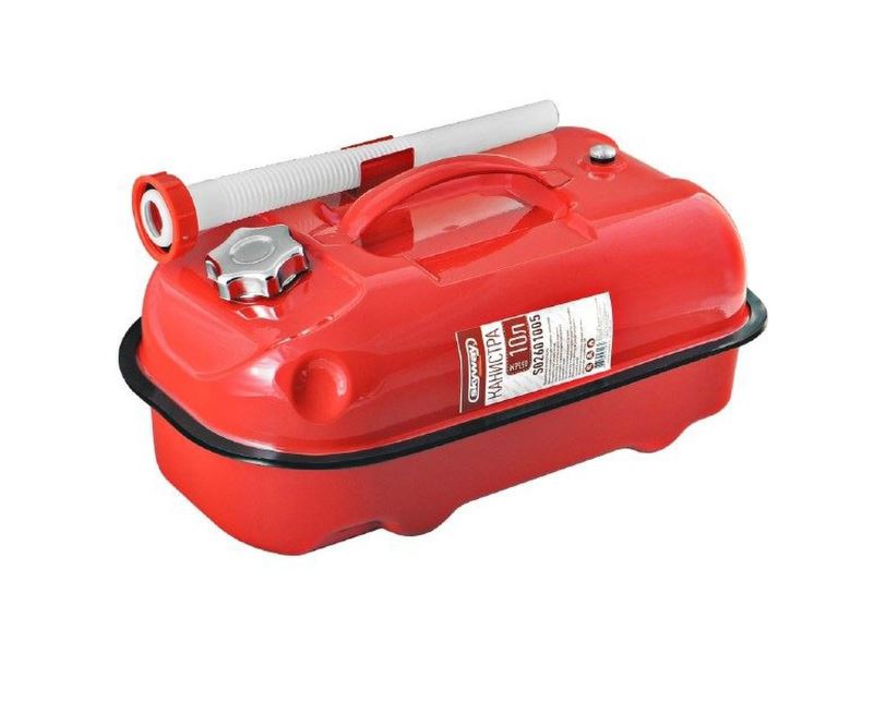 Канистра металлическая SKYWAY горизонтальная 10л S02601005