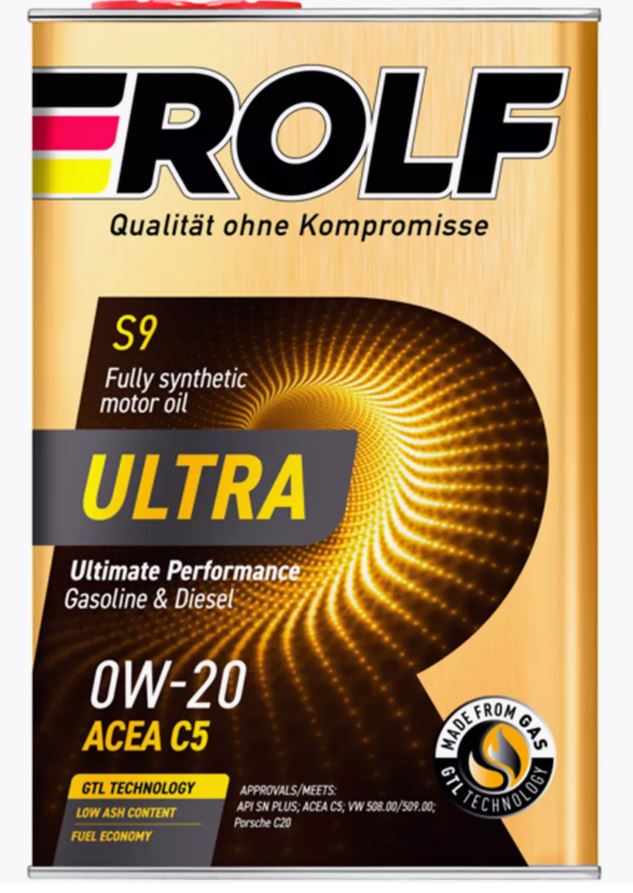 ROLF 0W20 Ultra С5 SN/CF 4л