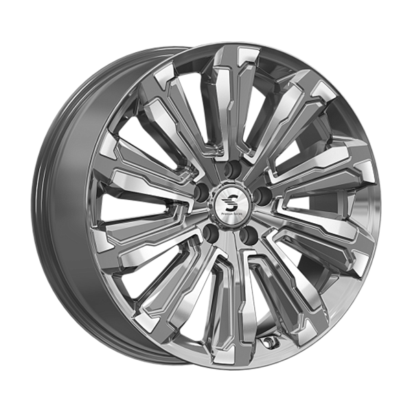 диски КиК PremiumSeries HUMBER 8,0xR20 5x114,3 66,1 45 Diamond_gloss_graphite