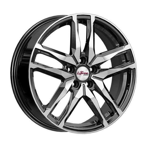 диски IFREE БОМБЕЙ 6,5xR18 5x108 60,1 52 Блэк-Джек