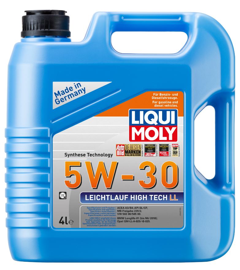 LiquiMoly 5W30 Leichtl.High Tech HC  CF/SL A3/B4 LL 4л
